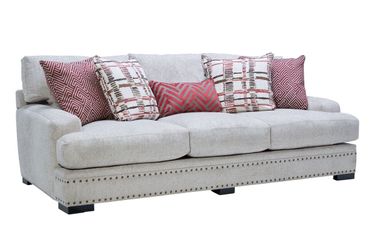 Deep cushion sofa