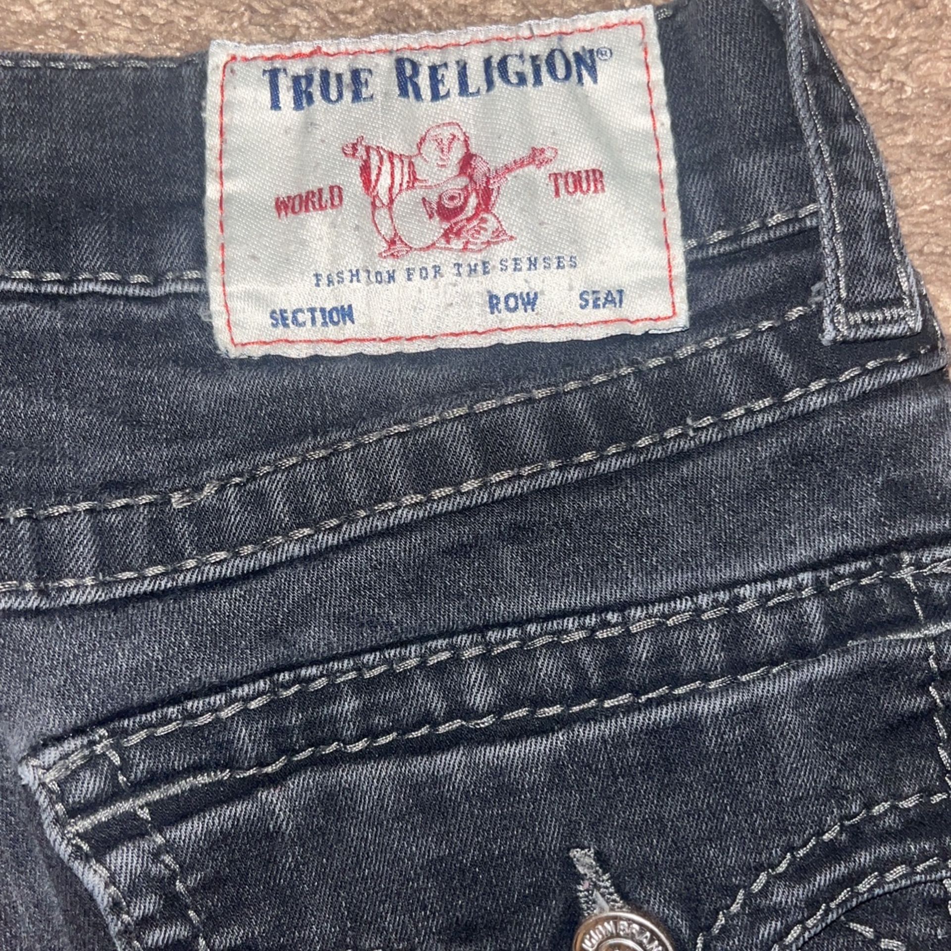 Black True Religion Jeans
