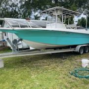 24 Ft Anlger Center Console  2001