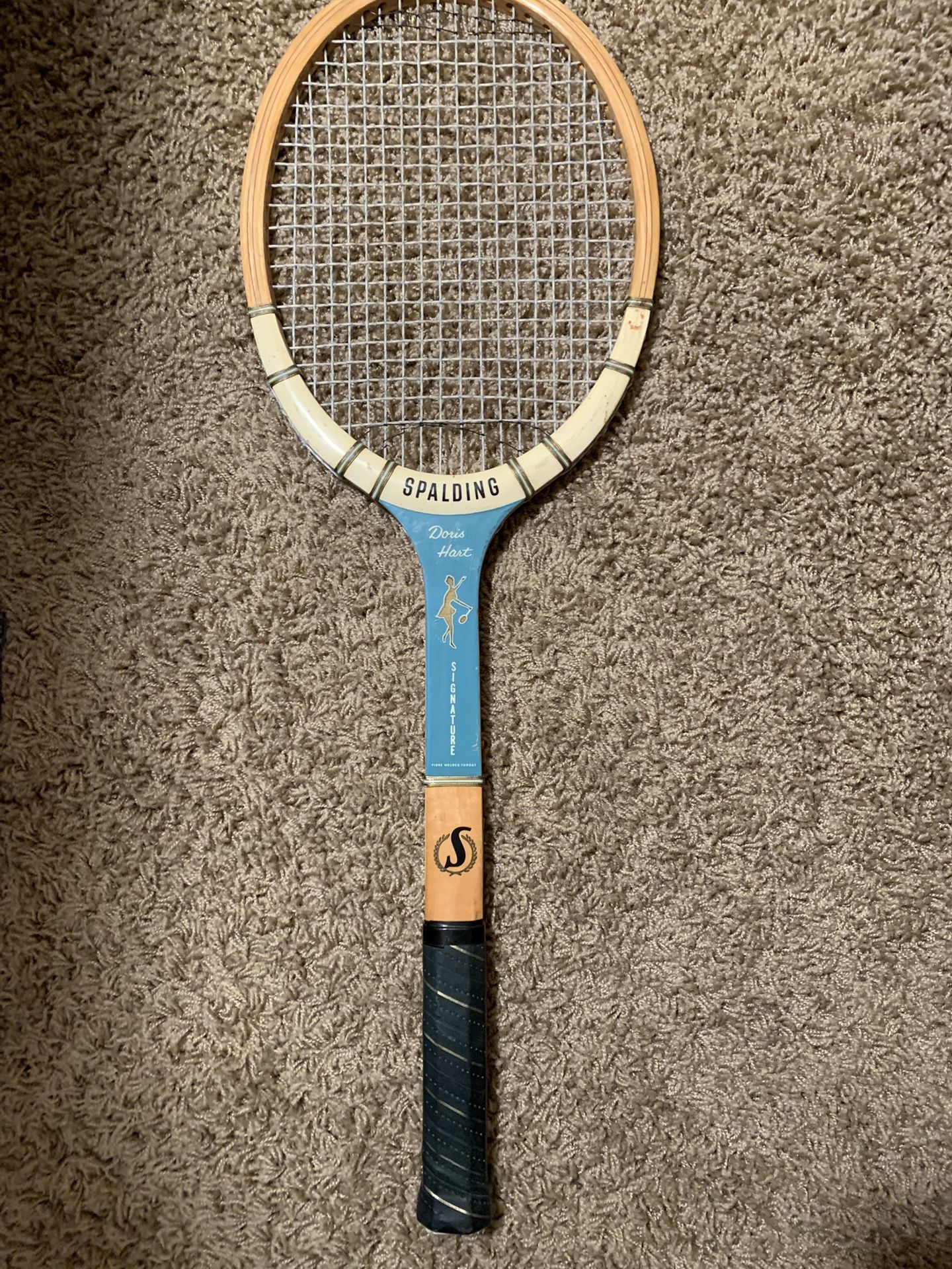 Vintage Doris Hart Tennis Racket
