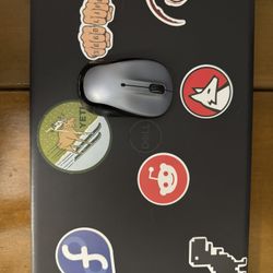 Dell Laptop With Wireless Mouse