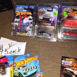 Hot Wheels Premiums /5 Packs/Hot Wheel Chase/