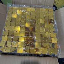 Gold Shimmer Backdrop Panel