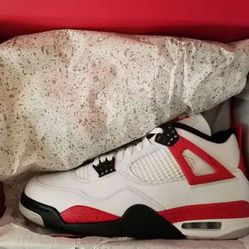 Jordan 4 Red Cement Size 10.5