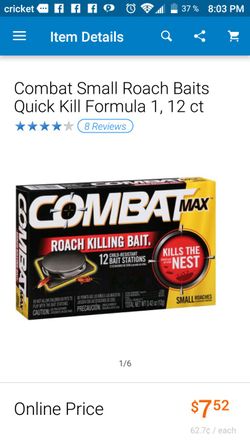 Combat roach killing baits
