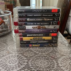 All ps3 games $150 all of the games are inside case and never used 