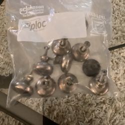 12 Metal Drawer Knobs 