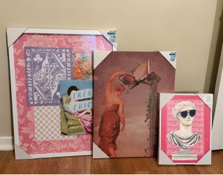 Set of 3 Decorative Wall Art Prints