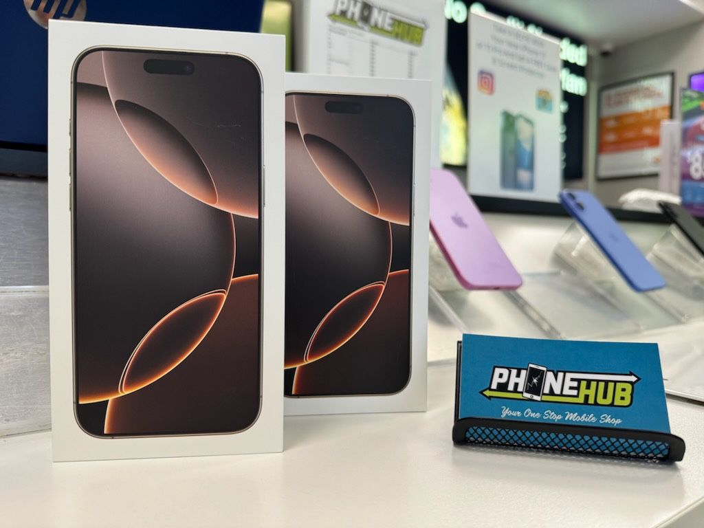 New Unlock iPhone 16 Pro Max 256GB No Credit Needed Only $79 Down Payment Today!! Only At Phone Hub Fall River 