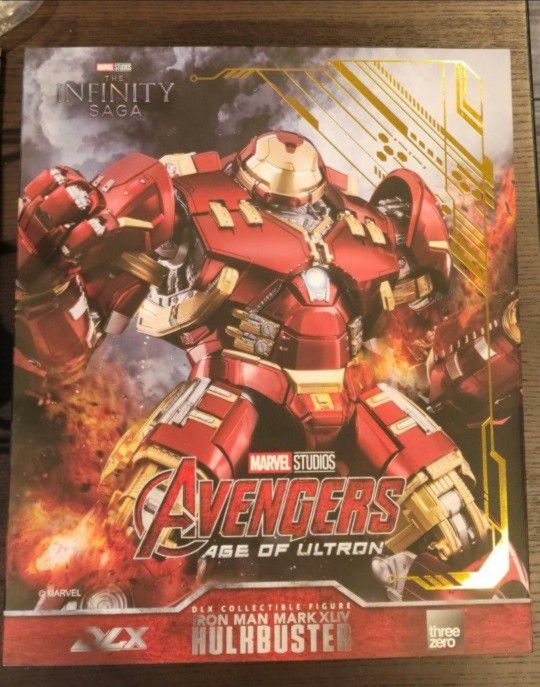 ThreeZero The Infinity Saga: Iron Man Mark 44 Hulkbuster 1:12 Scale DLX Collect