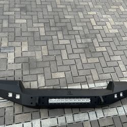Vijay Front Bumper Fits 2007-2026 Jeep Wrangler JK/JKU/JL/JLU and 2020-2026 Jeep Gladiator JT