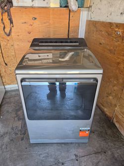 New Whirlpool Stainless Steel Smart Gas Dryer