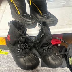 Toddler Snow Boots One Size 8 One Size 9