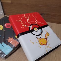 Pokemon Binder Folder Cards Collection Organizer