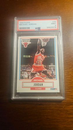 1990 Fleer Michael Jordan Psa 9