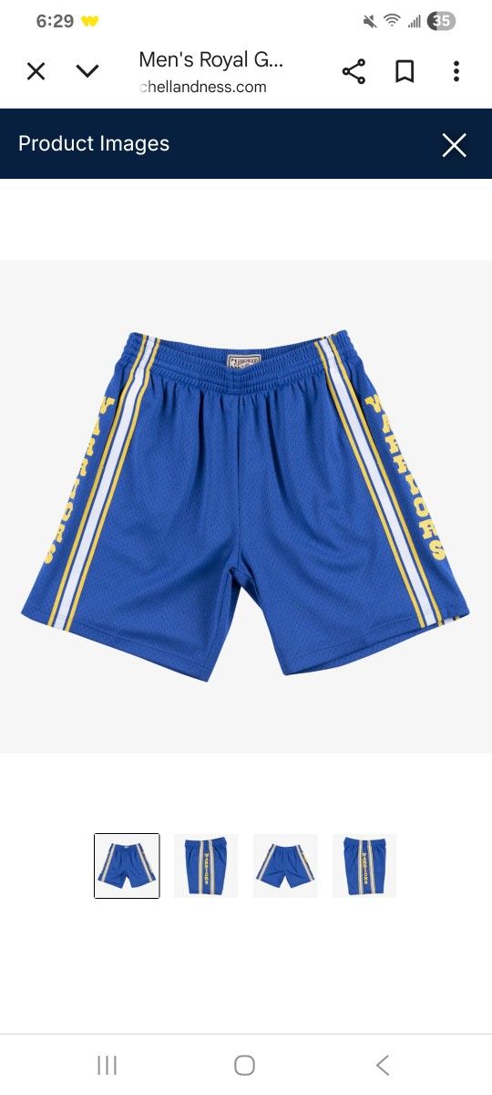Golden State Warriors Swingman Shorts