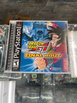 Dragon ball GT Final Bout PS1 $55 Gamehogs 11am-7pm