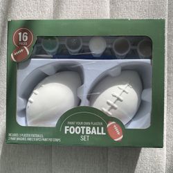 Paint Your Own Plaster Football Set