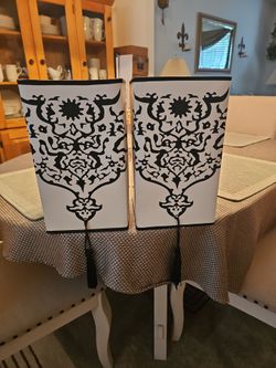 2 Asian Lamp Shades