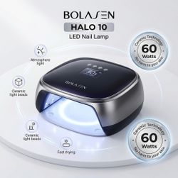 BOLASEN HALO 10 LED Nail Lamp (60W) Factory Sealed