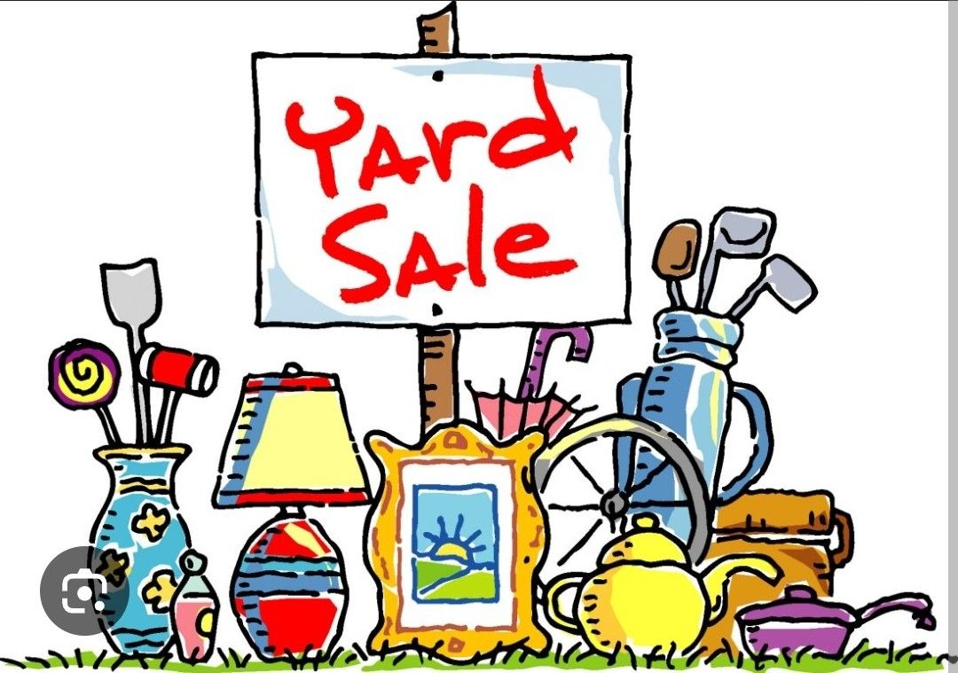 Yard SALE Come On By 5/17/25 Canceled