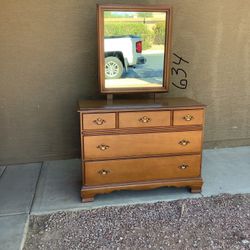 Dresser And Mirror