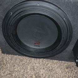 Alpine 12 R Subwoofer With Box