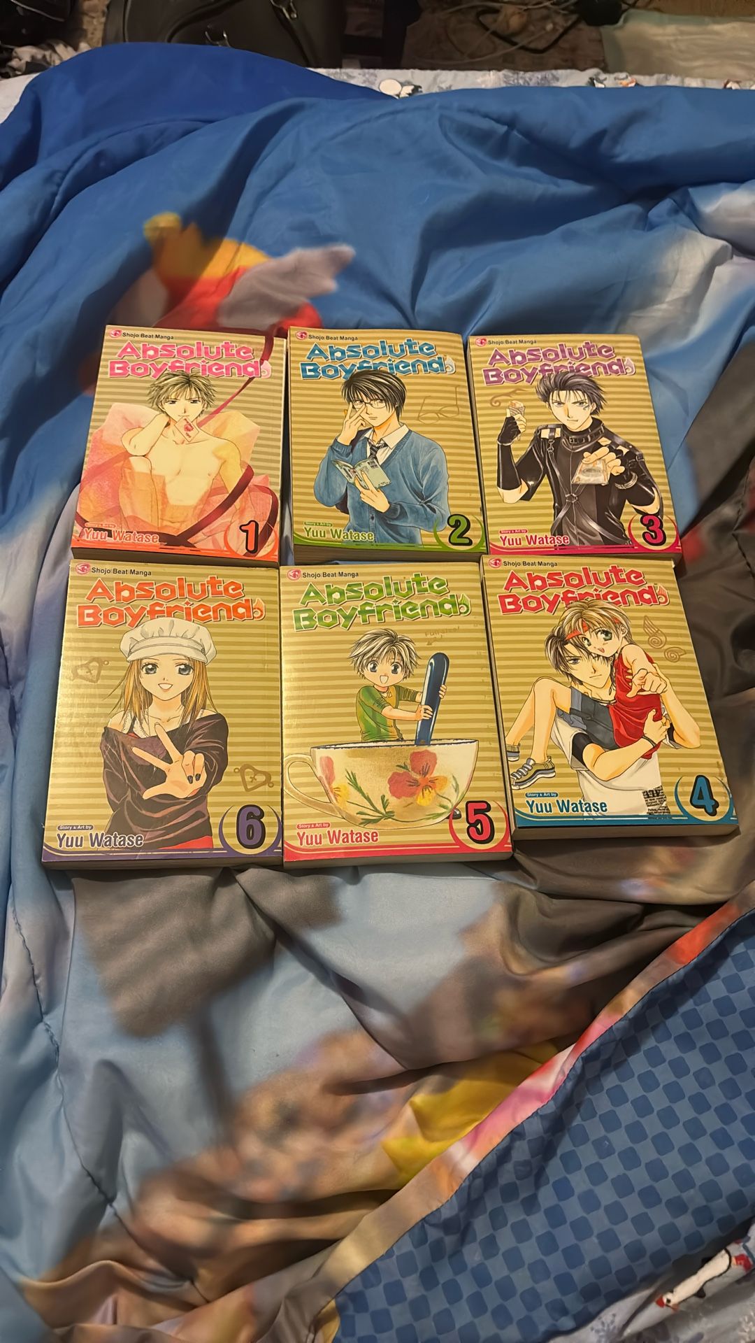 Absolute Boyfriend Manga Vol 1-6