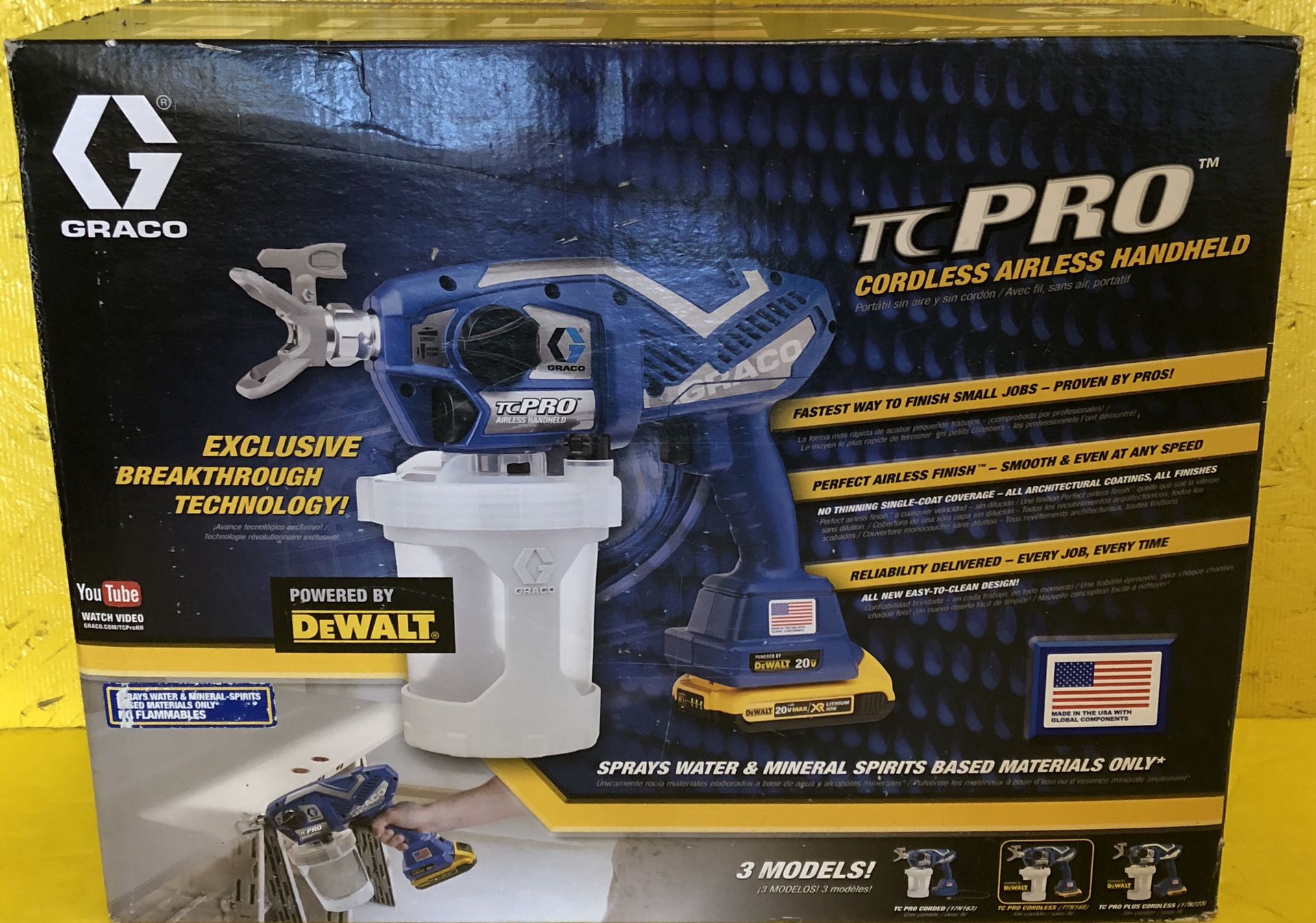 Graco 17N166 TC Pro Cordless Airless Paint Sprayer BRAND NEW NEVER BEEN  USED for Sale in Winter Springs, FL OfferUp