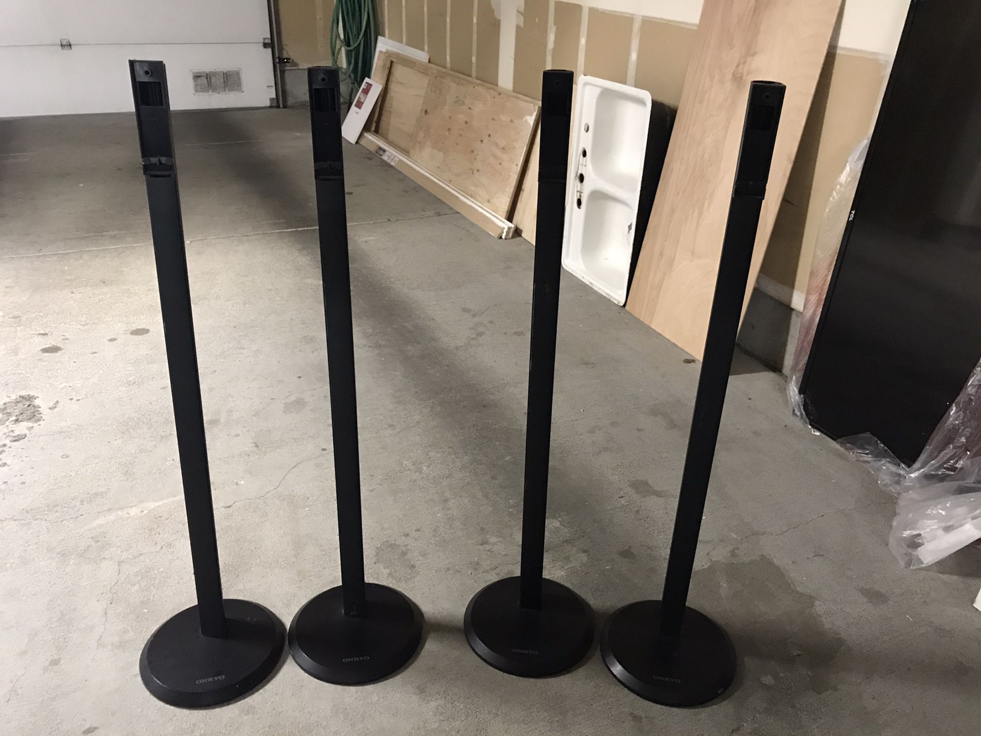 4 onkyo speaker stands