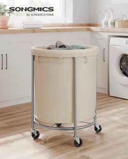 Rolling Laundry Hamper with Stand