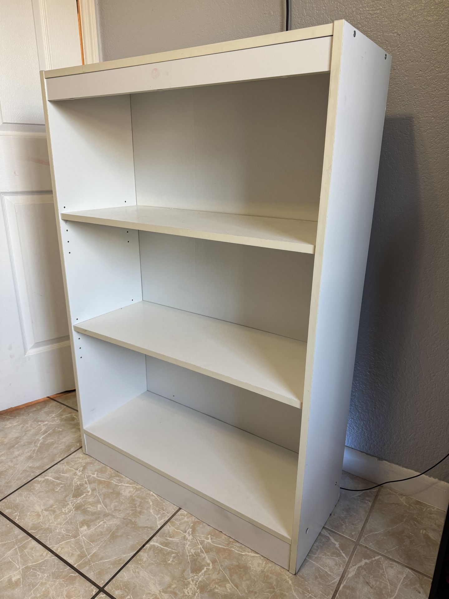 White Bookshelf