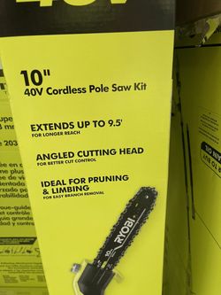 Ryobi 40v Pole Saw 