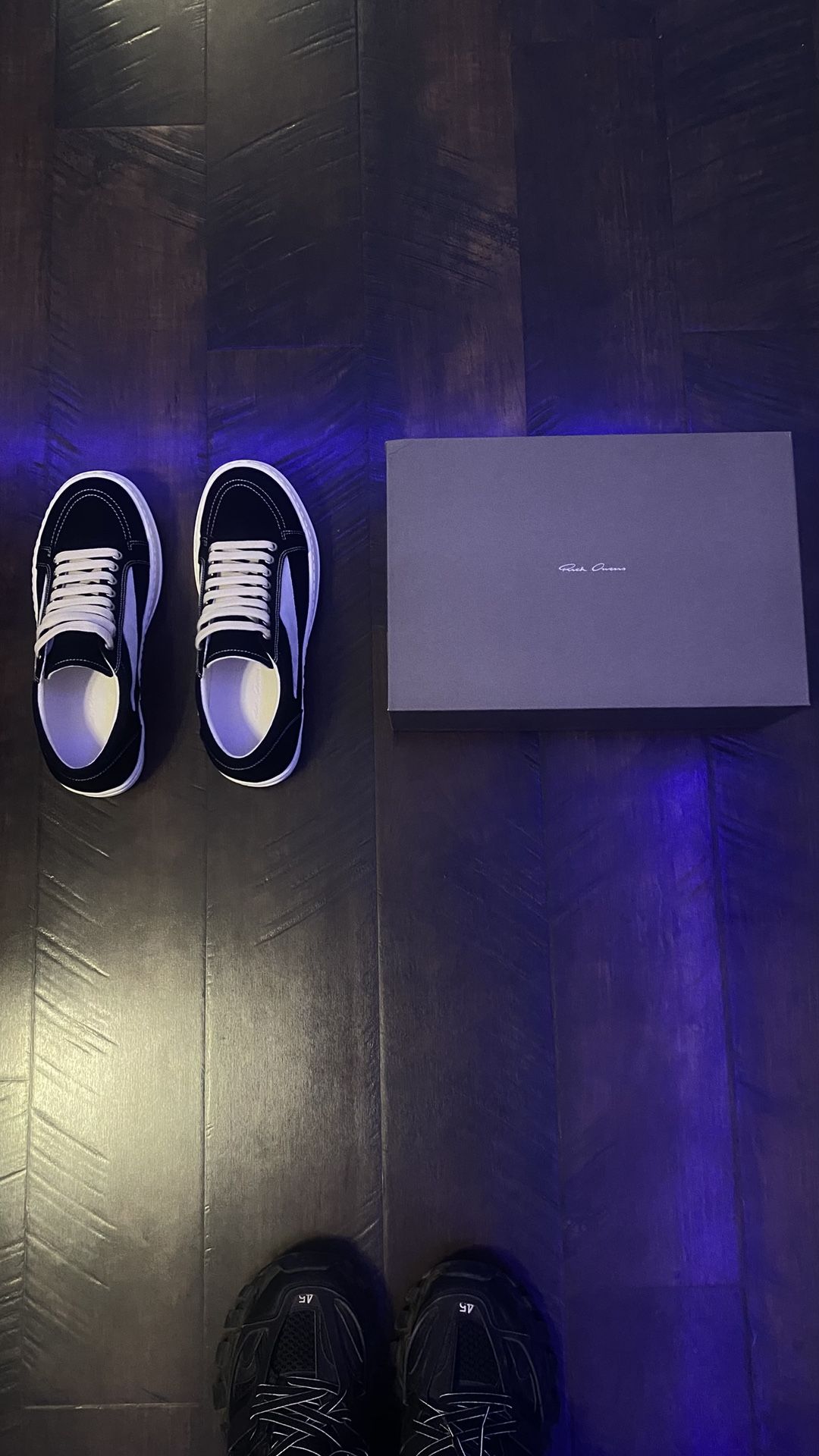 Rick Owens Vans Black Sneaker