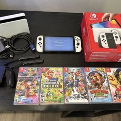 OLED Model HEG-001 Handheld Console - 64GB - White