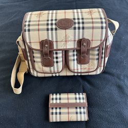 Burberry Travel Bag And Wallet