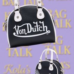 Von Dutch Black Classic 51 Bowling Bag