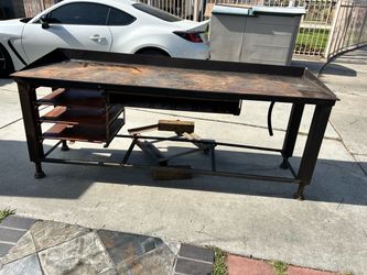 Welding table .250 thick dim 28”x33”x96”