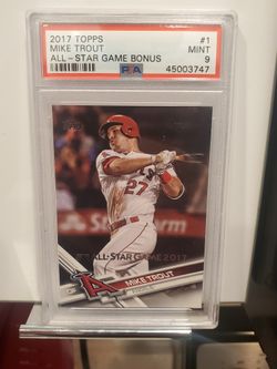 2017 Topps Mike Trout All-Star 1 of 5
