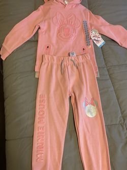 Girls Mickey Mouse Sweat Suit Size 4t