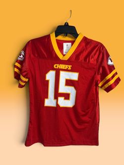 Boys Kansas City Chiefs Patrick Mahomes #15 Jersey Size L