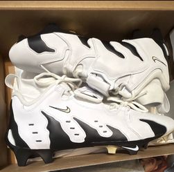 Nike Football Cleats White and Black Dion sanders