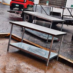 Stainless Steel Tables Different sizes 