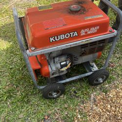 Kubota AV 6500 Watt Generator for Sale in Aventura FL OfferUp