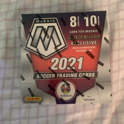 Mosaic 2021 Soccer Box 10 Packs Per Box Euro 2020 Panini Cards Trading Soccer Cards 