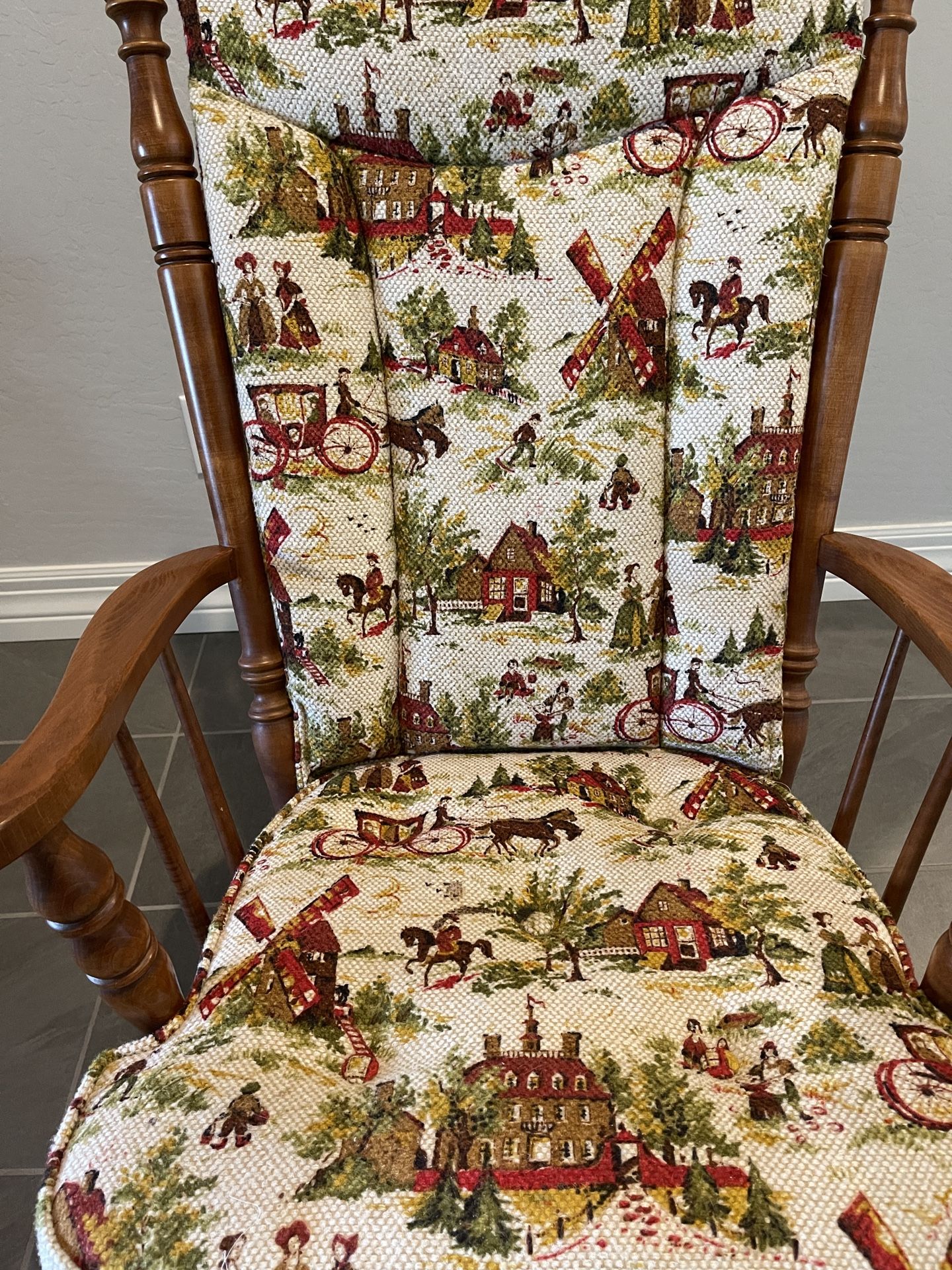 Cricket Rocker Cushions Vintage Cricket Chair Cricket Chair