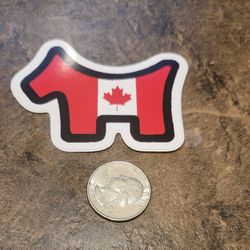 Custom Scotty Dog Sticker Viynal Cameron Canada