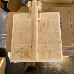 wooden tortilla maker large