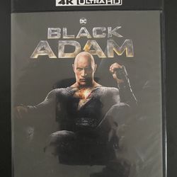 Black Adam 4K +Bluray