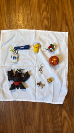 Keychain and toy bundle